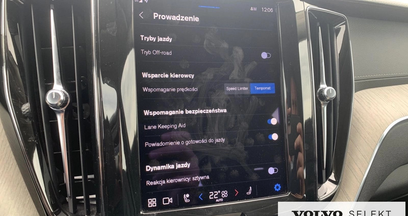 Volvo XC 60 cena 189900 przebieg: 66217, rok produkcji 2021 z Krzanowice małe 379